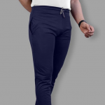 Men Regular Track Pants with Zippered Pockets